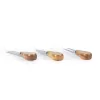 Salter BW14826 Toronto Cheese Board Set, Acacia Wood, 3 Knives