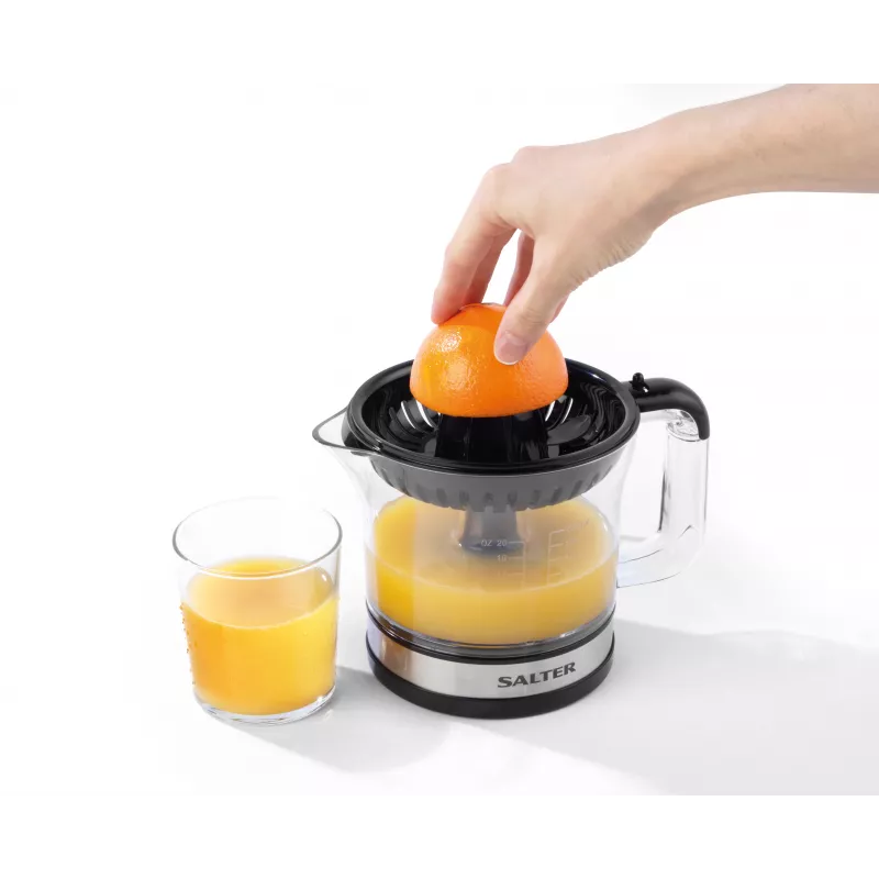 Sokowirówka do cytrusów Salter EK5025FVDE, 60 W, 1.2 L, czarny/srebrny