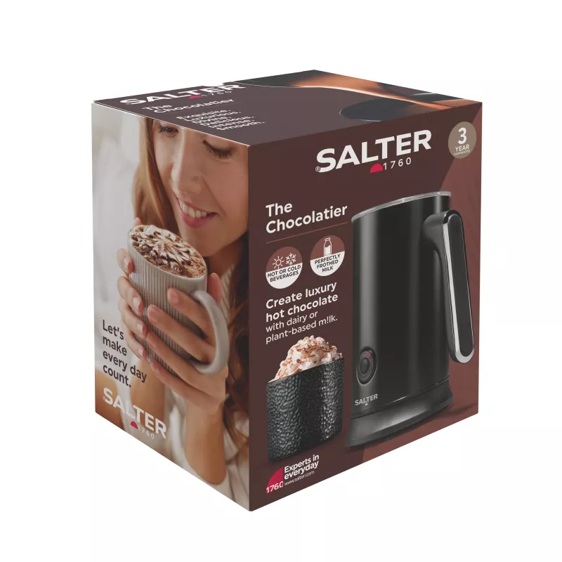 Salter EK5134FVDE The Chocolatier Chocolate Melting Pot, 250g Capacity, 25W, Brown