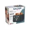 Salter EK5565BGRYFVDE Marino 4-Slice Toaster - Grey Stainless Steel