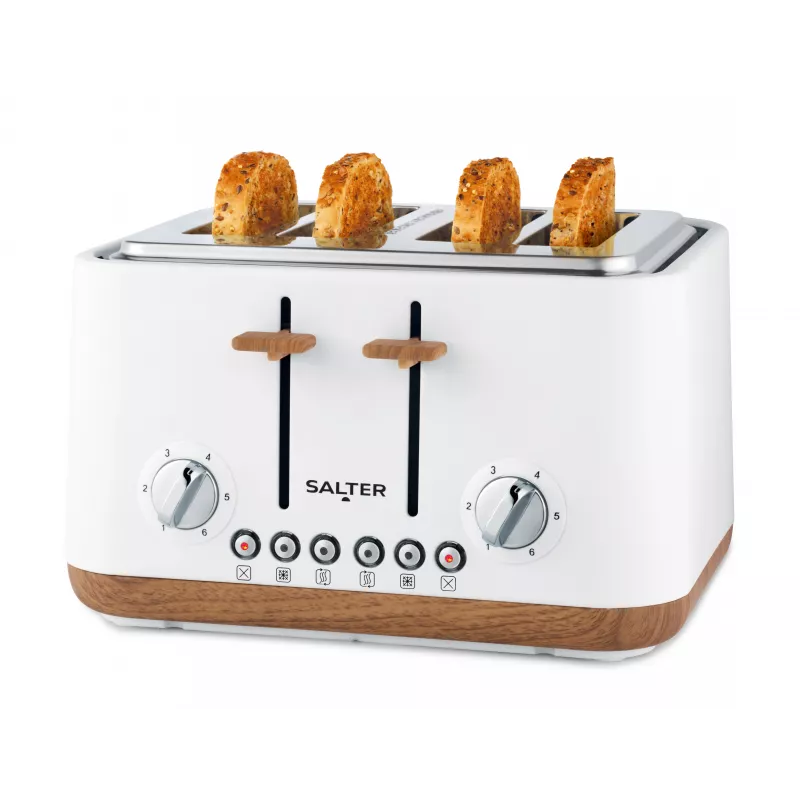 Salter EK5823WHTVDE Toronto 4-Slice Toaster