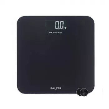 Salter SA00600BCFEU12 Brushed Finish Electronic Scale - Czarna, 5 kg Cyfrowa Waga Kuchenna