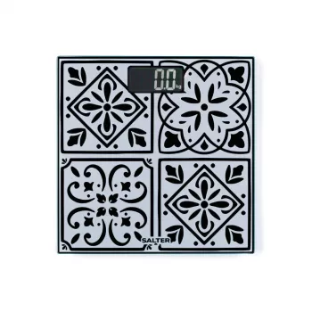 Salter SA00702TCFEU12 Tanger Tile Elektroniczna Waga Kuchenna, 5 kg / 1 g, Wielokolorowa