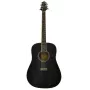 Gitara akustyczna Samick D-4 TBK - Dreadnought, świerkowy top, Trans Black