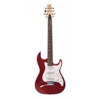 Samick MB-1 MR gitara elektryczna – metaliczna czerwień