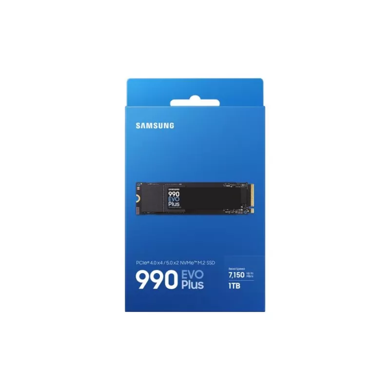 Samsung 990 EVO Plus SSD 1 TB M.2 PCIe 4.0 7150 MB/s 1350000 IOPS Czarny