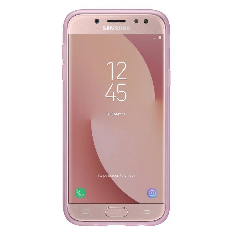 Samsung AJ330TPEG Jelly Cover do Galaxy J3 (2017) Różowy