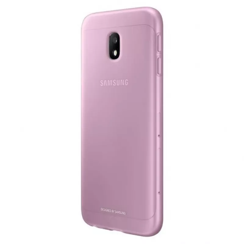 Samsung AJ330TPEG Jelly Cover do Galaxy J3 (2017) Różowy