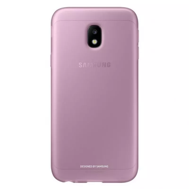 Samsung AJ330TPEG Jelly Cover do Galaxy J3 (2017) Różowy