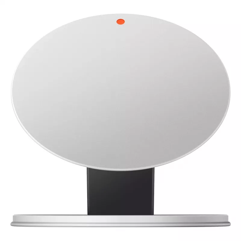 Samsung by Hochuen 360° Magnetyczna Podstawka Biurkowa do Smartfonów i Tabletów – Srebrna, Uniwersalna, Składana, Aluminiowa z Magnesami N52