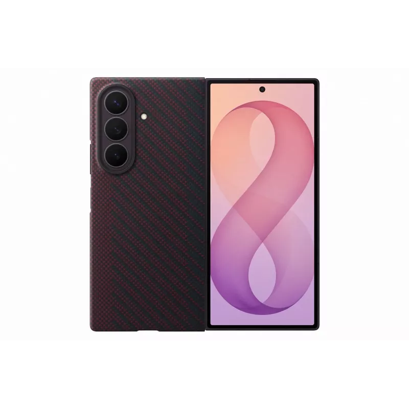 Samsung Carbon Magnet Case do Galaxy Z Fold 8 Ultra - Czerwony (EF-KF976SREGWW)