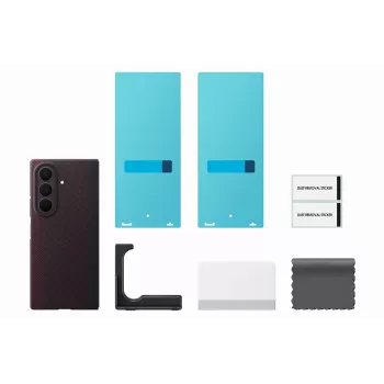 Samsung Carbon Magnet Case do Galaxy Z Fold 8 Ultra - Czerwony (EF-KF976SREGWW)