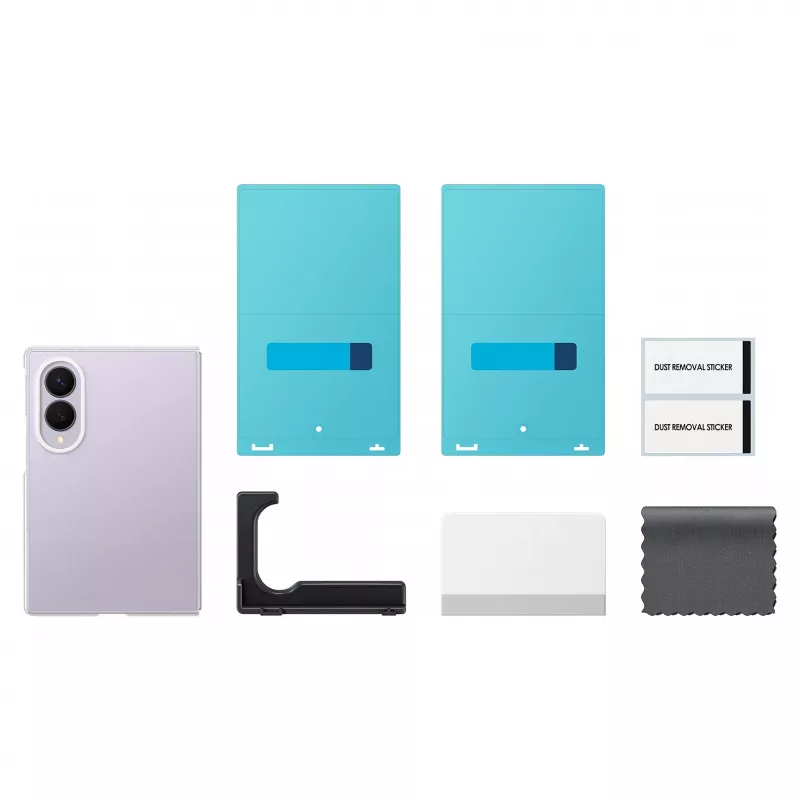 Samsung Clear Case do Galaxy Z Fold8 Przezroczysta Poliwęglanowa Obudowa Tylna z Obsługą Ładowania Bezprzewodowego (EF-QF971CTEGWW)