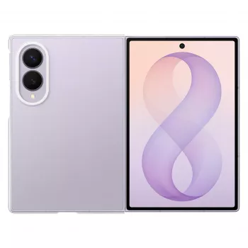 Samsung Clear Case do Galaxy Z Fold8 Przezroczysta Poliwęglanowa Obudowa Tylna z Obsługą Ładowania Bezprzewodowego (EF-QF971CTEGWW)