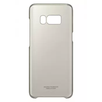 Samsung Clear Cover do Galaxy S8+ G955 Gold