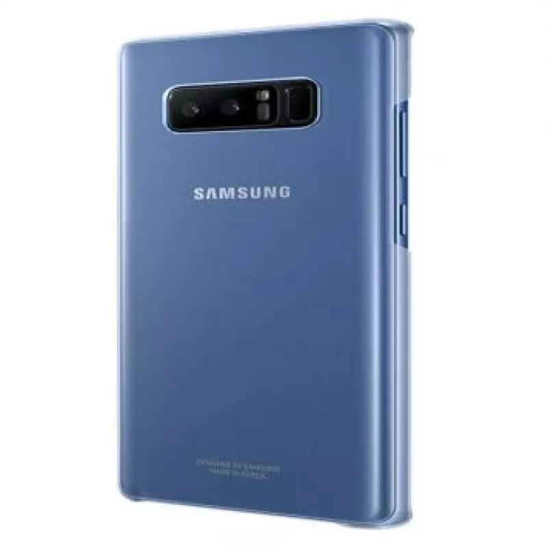 Samsung Clear Cover do N950 Note 8 Niebieski