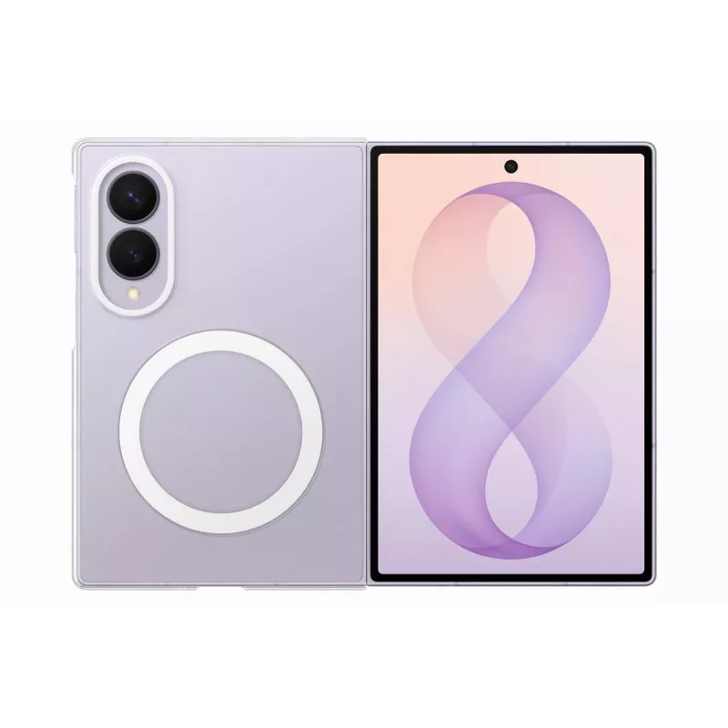 Samsung Clear Magnet Case do Galaxy Z Fold5, Transparentny