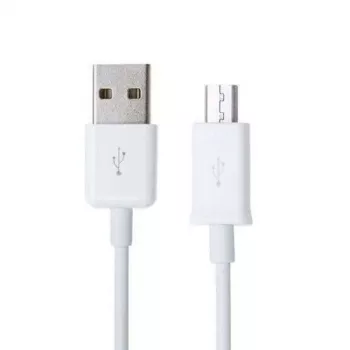 Samsung ECB-DU4AWE G900 S5 Micro USB 1m Przewód do synchronizacji i ładowania w opakowaniu zbiorczym - Biały