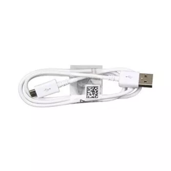 Samsung ECB-DU4AWE G900 S5 Micro USB 1m Przewód do synchronizacji i ładowania w opakowaniu zbiorczym - Biały