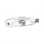 Samsung ECB-DU4AWE G900 S5 Micro USB 1m Przewód do synchronizacji i ładowania w opakowaniu zbiorczym - Biały