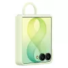 Samsung EF-EF776CGEGWW Silikonowa etui z magnetycznym pierścieniem do Galaxy Z Flip8, Zielony