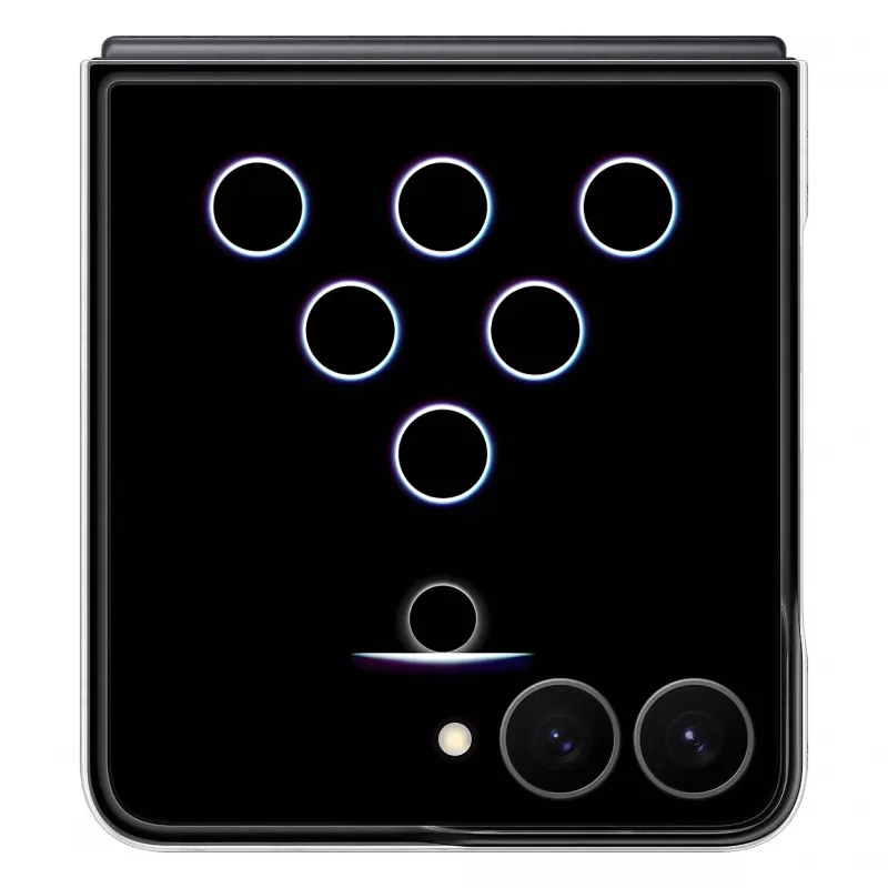 Samsung EF-FF776CJEGWW FlipSuit Magnet Etui do Galaxy Flip8 - Szary