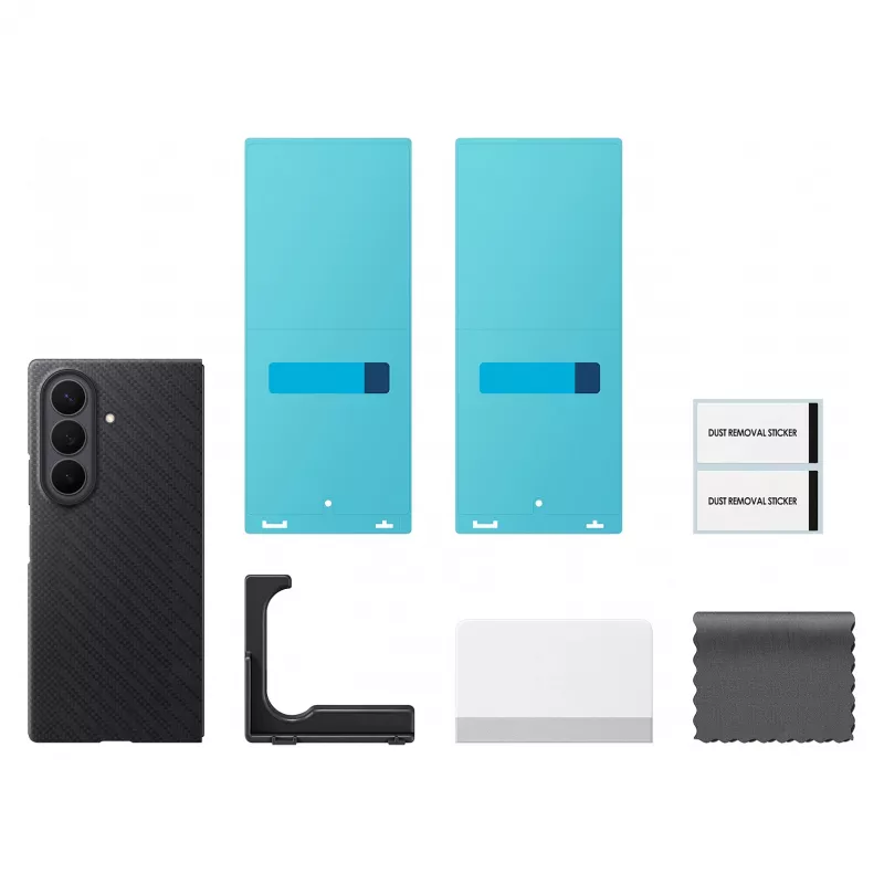 Samsung EF-KF976SBEGWW Carbon Magnet Case do Galaxy Fold 8 Ultra - Czarny