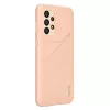 Samsung EF-OA336TPEGWW Osłonka z kieszenią na kartę do Galaxy A33 5G, Brzoskwiniowy