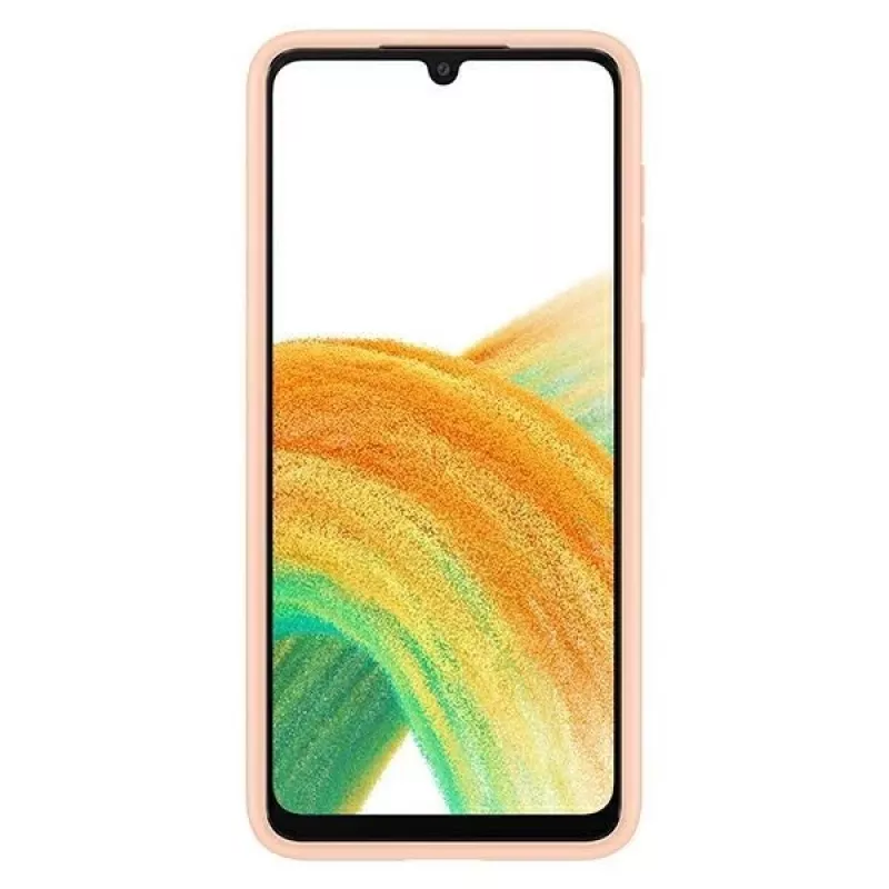 Samsung EF-OA336TPEGWW Osłonka z kieszenią na kartę do Galaxy A33 5G, Brzoskwiniowy