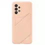 Samsung EF-OA336TPEGWW Osłonka z kieszenią na kartę do Galaxy A33 5G, Brzoskwiniowy