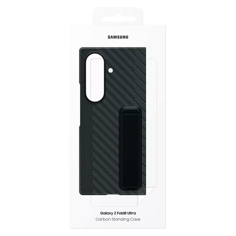 Samsung EF-XF976SBEGWW Carbon Standing Case do Galaxy Z Fold8 Ultra - Czarny, Uchwyt na S Pen, Podpórka