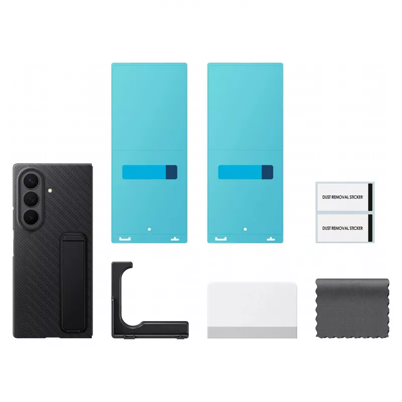 Samsung EF-XF976SBEGWW Carbon Standing Case do Galaxy Z Fold8 Ultra - Czarny, Uchwyt na S Pen, Podpórka