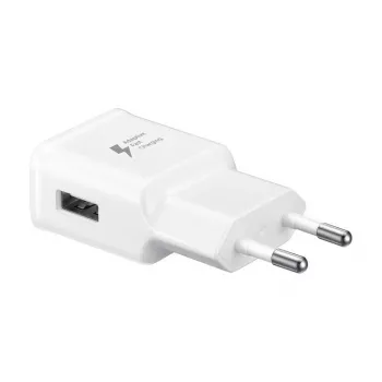 Samsung EP-TA200EWE Adaptive Fast Charging 15W USB Ładowarka ścienna Biała (OEM)