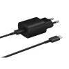 Samsung EP-TA800EBE + EP-DG980BBE 25W Travel Charger i kabel USB-C do USB-C Black (Bulk)