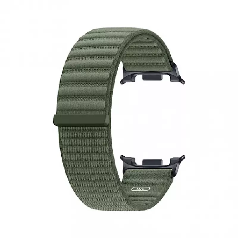Samsung Fabric Band (M/L) do Galaxy Watch9 & Watch8 - Oliwkowy pasek z tkanego nylonu do smartwatcha