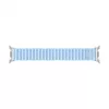 Samsung Fabric Band (S/M) Blue for Galaxy Watch8 & Watch9 – Woven Smartwatch Strap, 20mm Lug Width, Hook-and-Loop