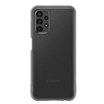Samsung Galaxy A13 5G Soft Clear Cover Transparent Black
