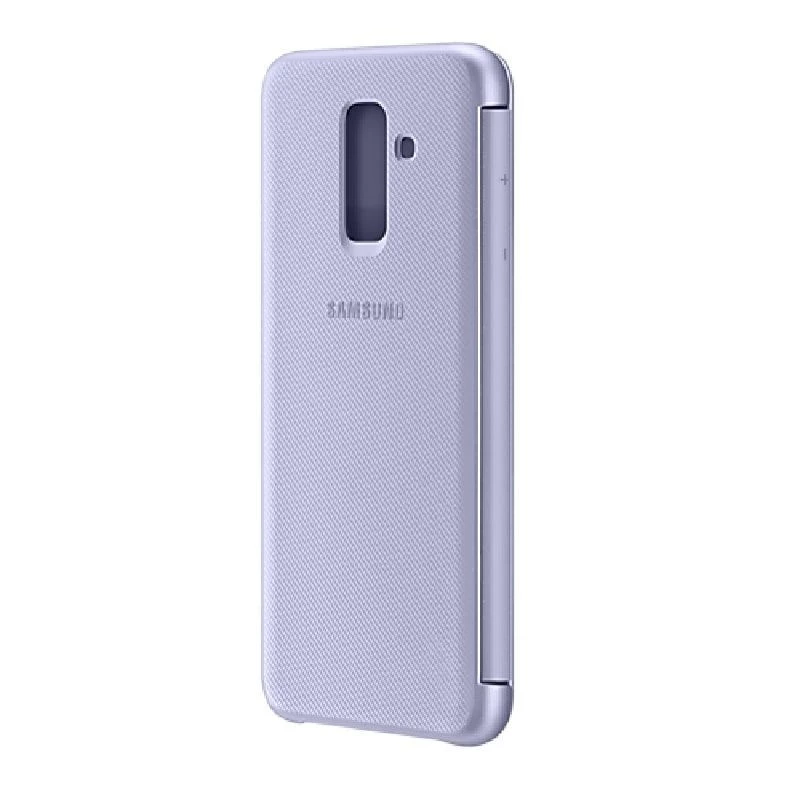 Samsung Galaxy A6+ (2018) Wallet Cover Purple