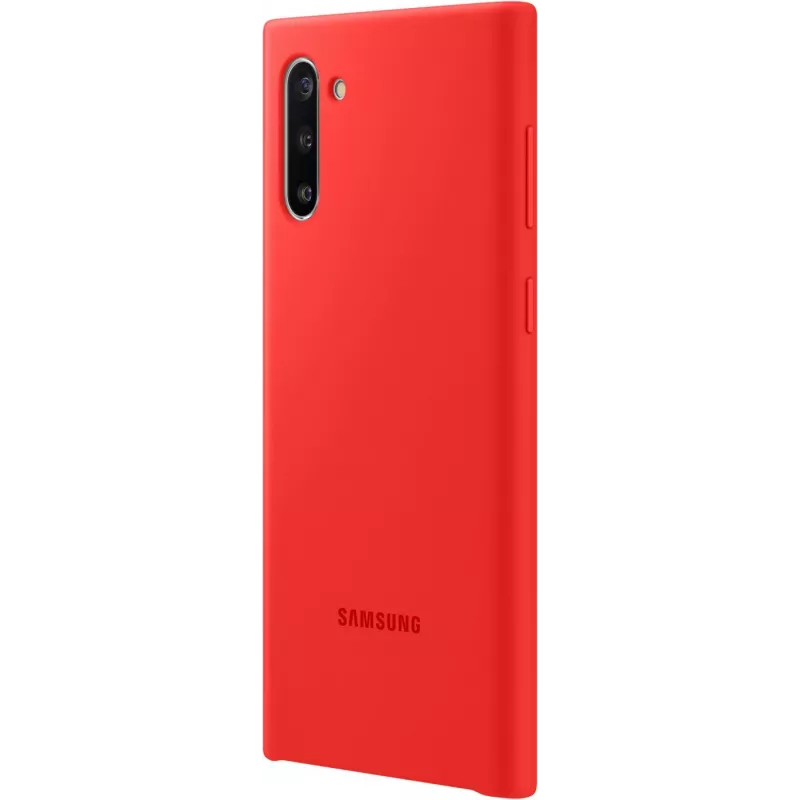 Samsung Galaxy Note10 Silicone Cover Red