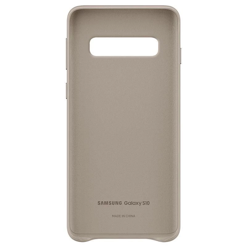 Samsung Galaxy S10 Skórzane etui EF-VG973LJEGWW Szary