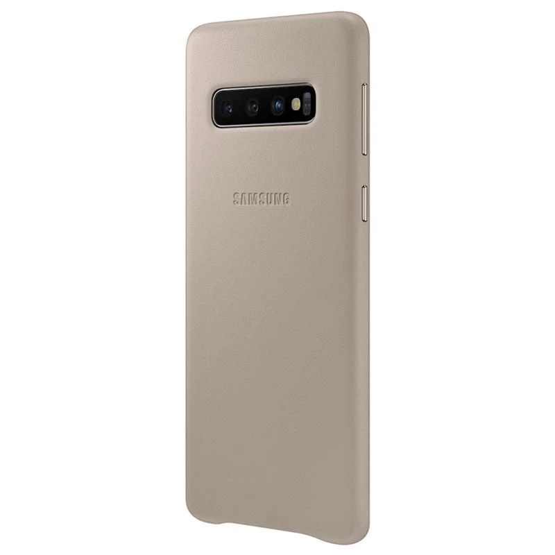 Samsung Galaxy S10 Skórzane etui EF-VG973LJEGWW Szary