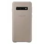 Samsung Galaxy S10 Skórzane etui EF-VG973LJEGWW Szary