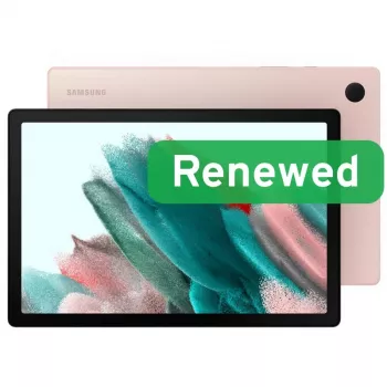 Samsung Galaxy Tab A8 10,5 cala Pink Gold 64GB Android 11 Tablet Wi-Fi (Odnowiony, Fabrycznie Zapakowany)