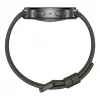 Samsung Galaxy Watch9 LTE 44 mm Silver Smartwatch z oliwkowym paskiem sportowym M/L