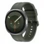 Samsung Galaxy Watch9 LTE 44 mm Silver Smartwatch z oliwkowym paskiem sportowym M/L