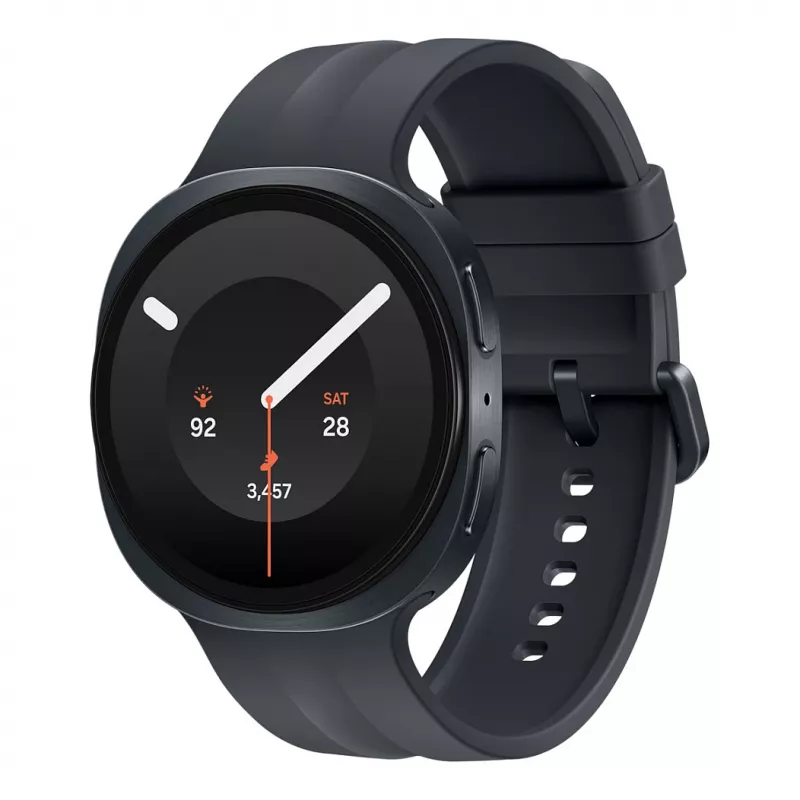 Samsung Galaxy Watch9 LTE Smartwatch 44mm Grafitowy i Czarny Pasek Sportowy M/L Wyświetlacz Super AMOLED