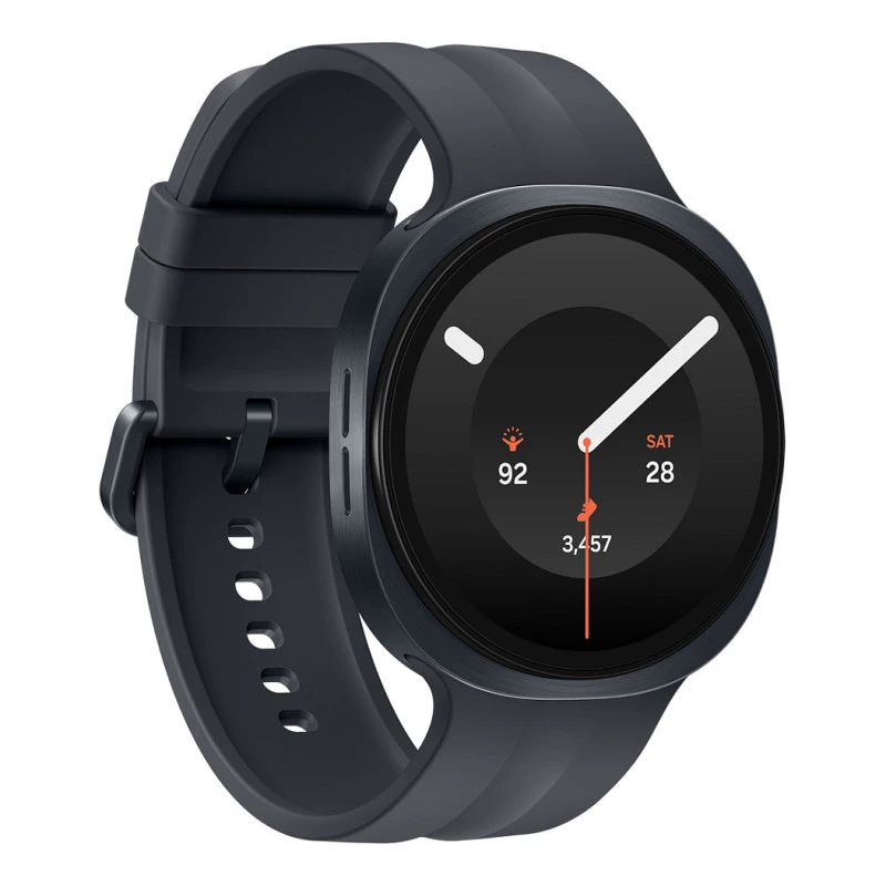 Samsung Galaxy Watch9 LTE Smartwatch 44mm Grafitowy i Czarny Pasek Sportowy M/L Wyświetlacz Super AMOLED