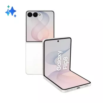 Samsung Galaxy Z Flip8 5G 256GB Cream - Składany smartfon, 6.9 cala Dynamic AMOLED 2X, 12GB RAM, Dual SIM