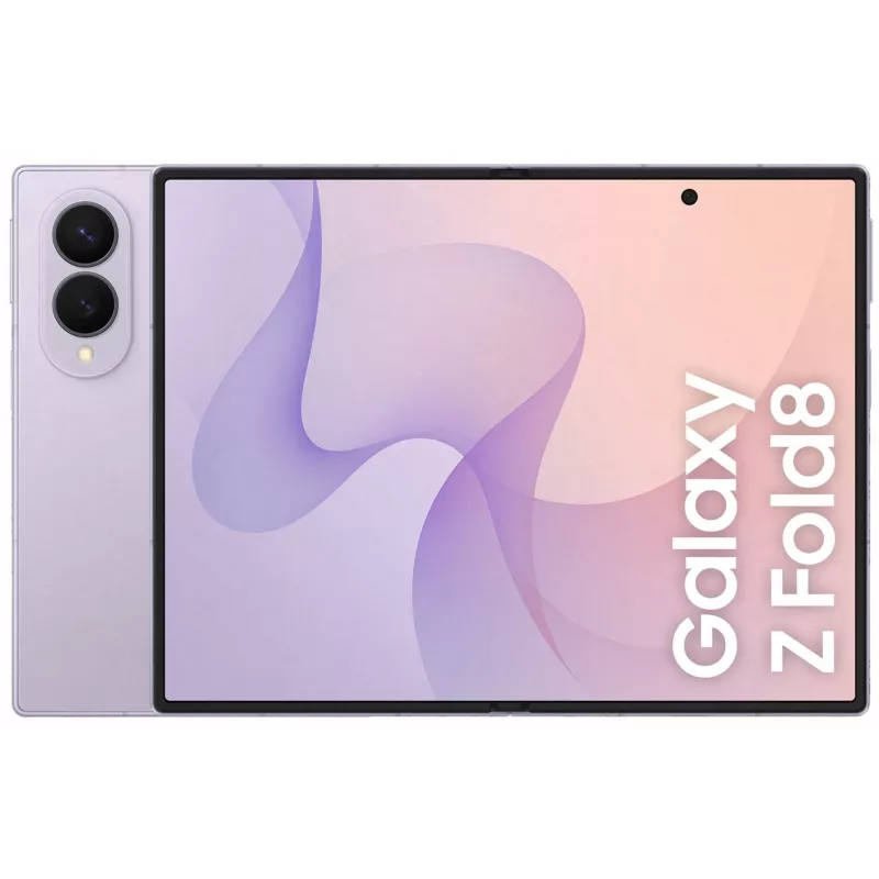 Samsung Galaxy Z Fold8 5G Smartfon - 7,6-calowy składany OLED, 16GB RAM, 1TB pamięci, Dual SIM, 4800mAh, Lawendowy