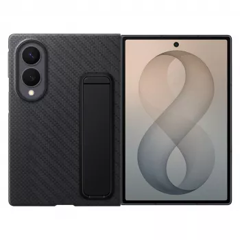Samsung Galaxy Z Fold8 Carbon Standing Case z podstawką – czarny, EF-XF971SBEGWW
